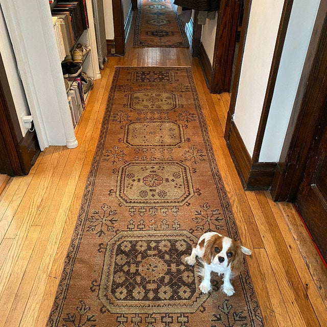 Entryway with Layered Rugs