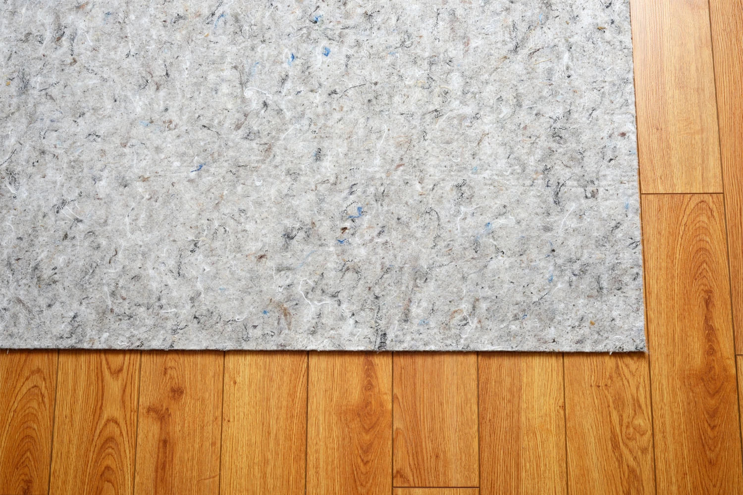 Close-up of Non-Slip Rug Pad Texture