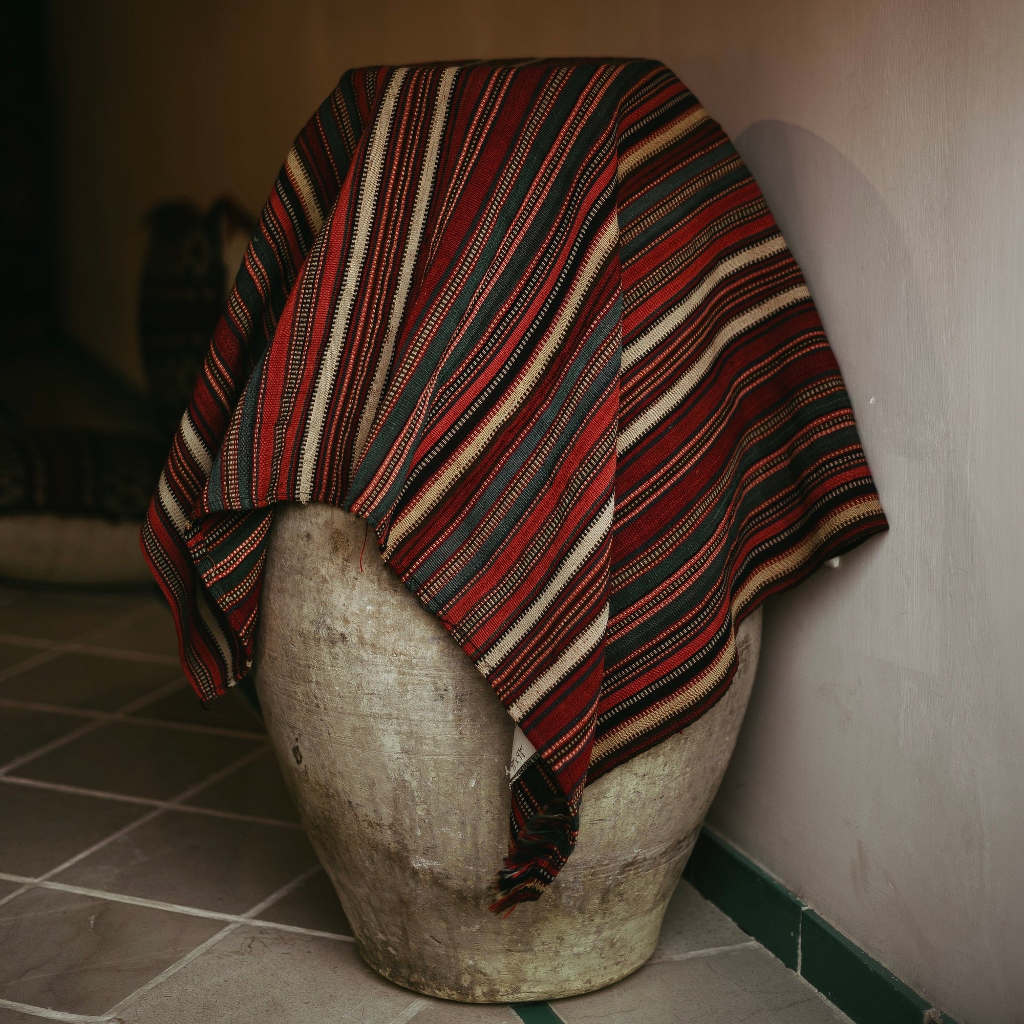 Spot Cleaning Technique: Close-up of hands applying a cleaning solution to a stain.