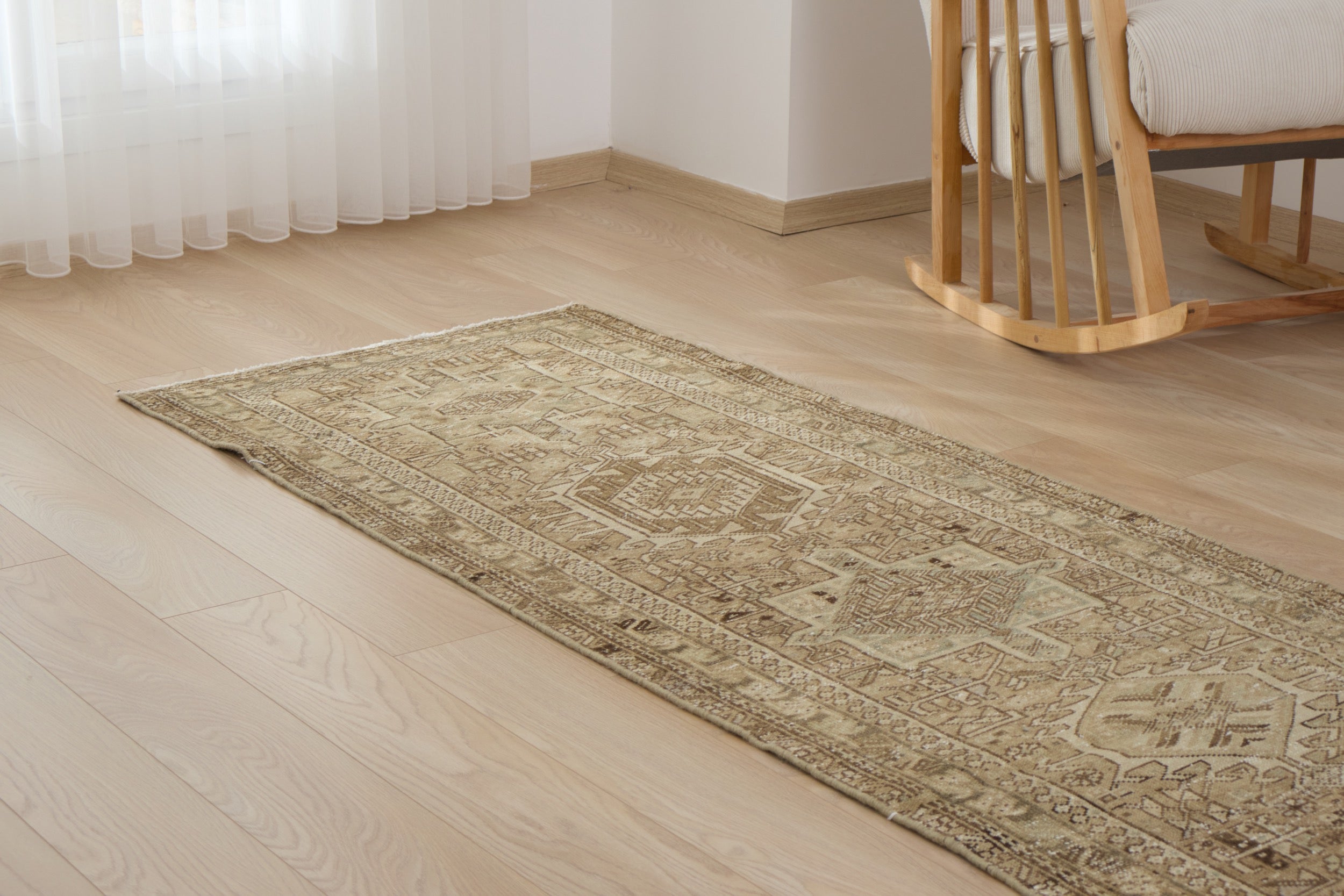 Hand-Knotted Heritage - Abeir Vintage Rug | Kuden Rugs