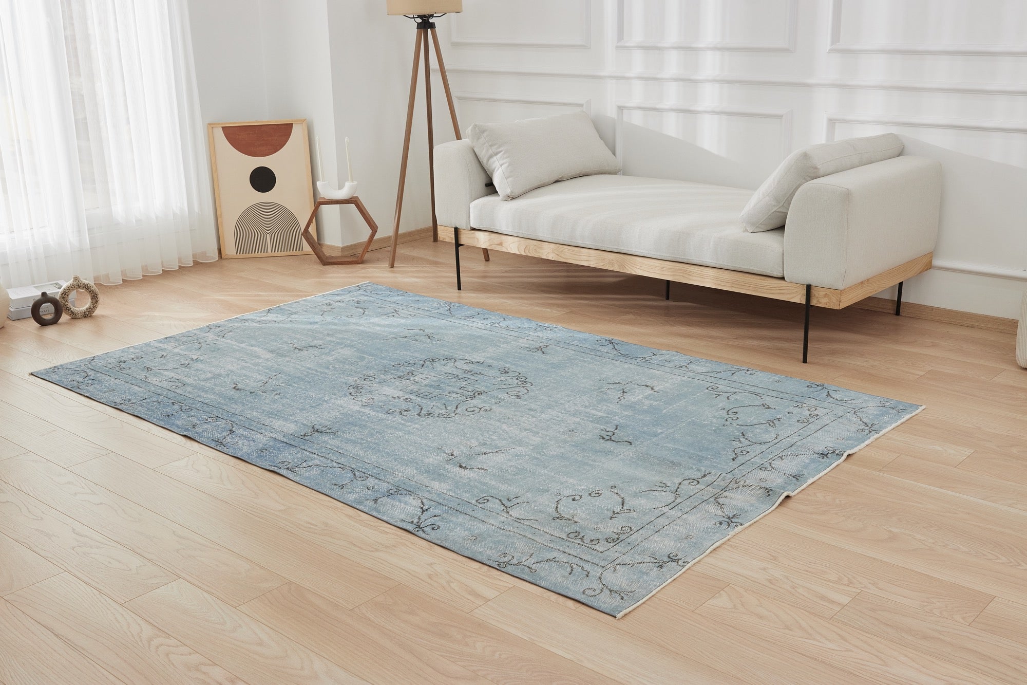 Abtin | Overdyed Turkish Wool Elegance | Kuden Rugs