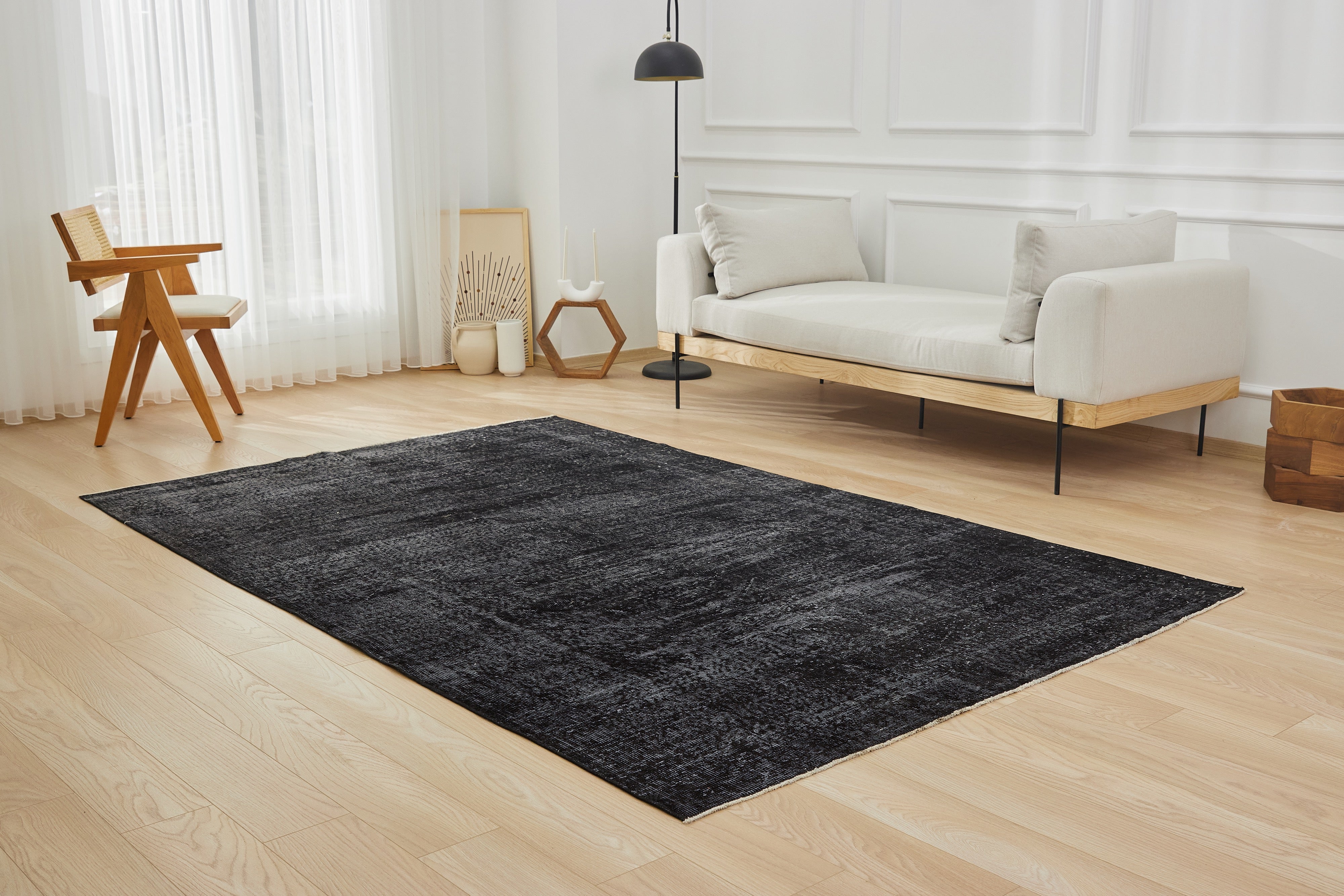 Turkish Overdyed Rug | Acacia's Timeless Elegance | Kuden Rugs