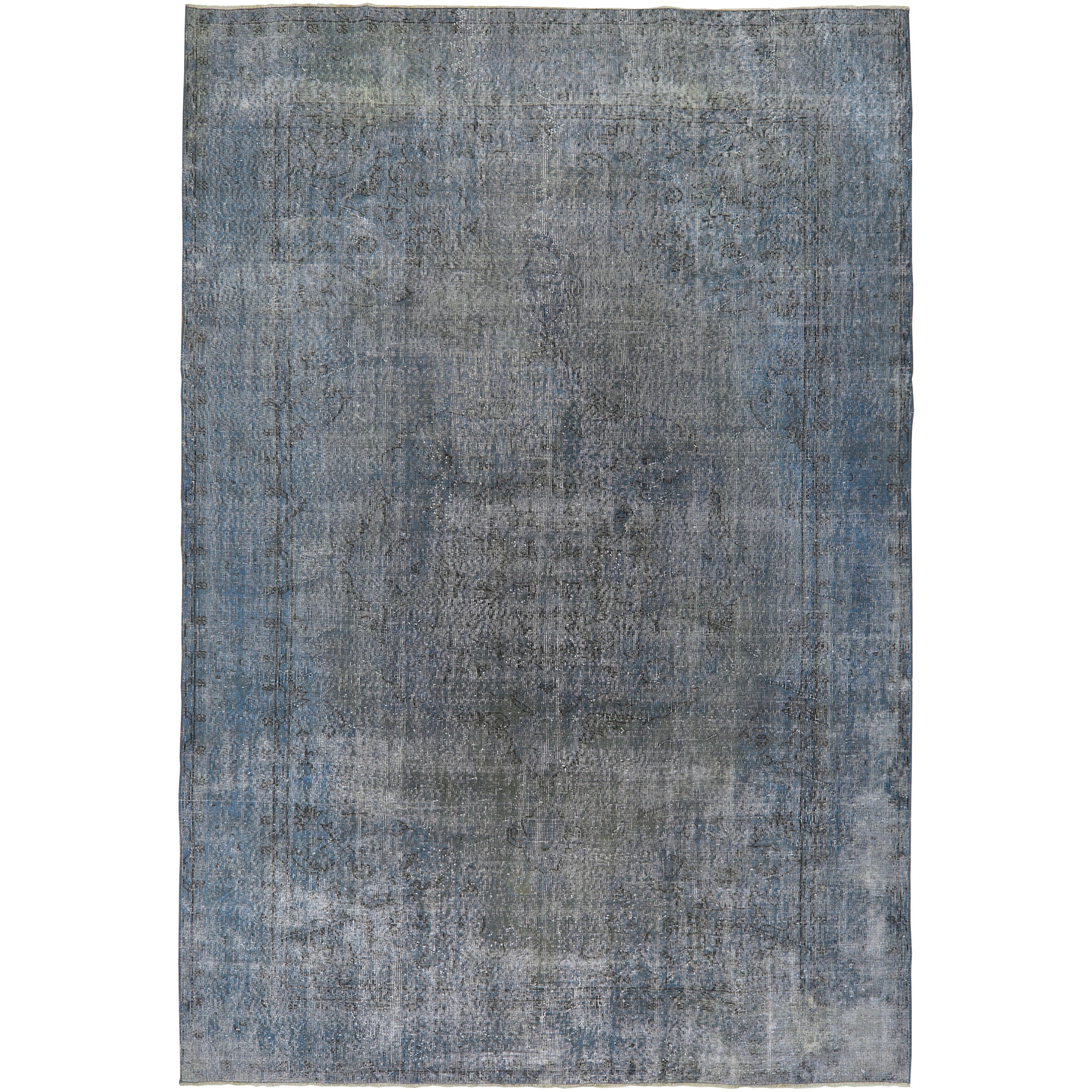 Adley | Vintage Turkish Grandeur | Exquisite Blue Rug | Kuden Rugs