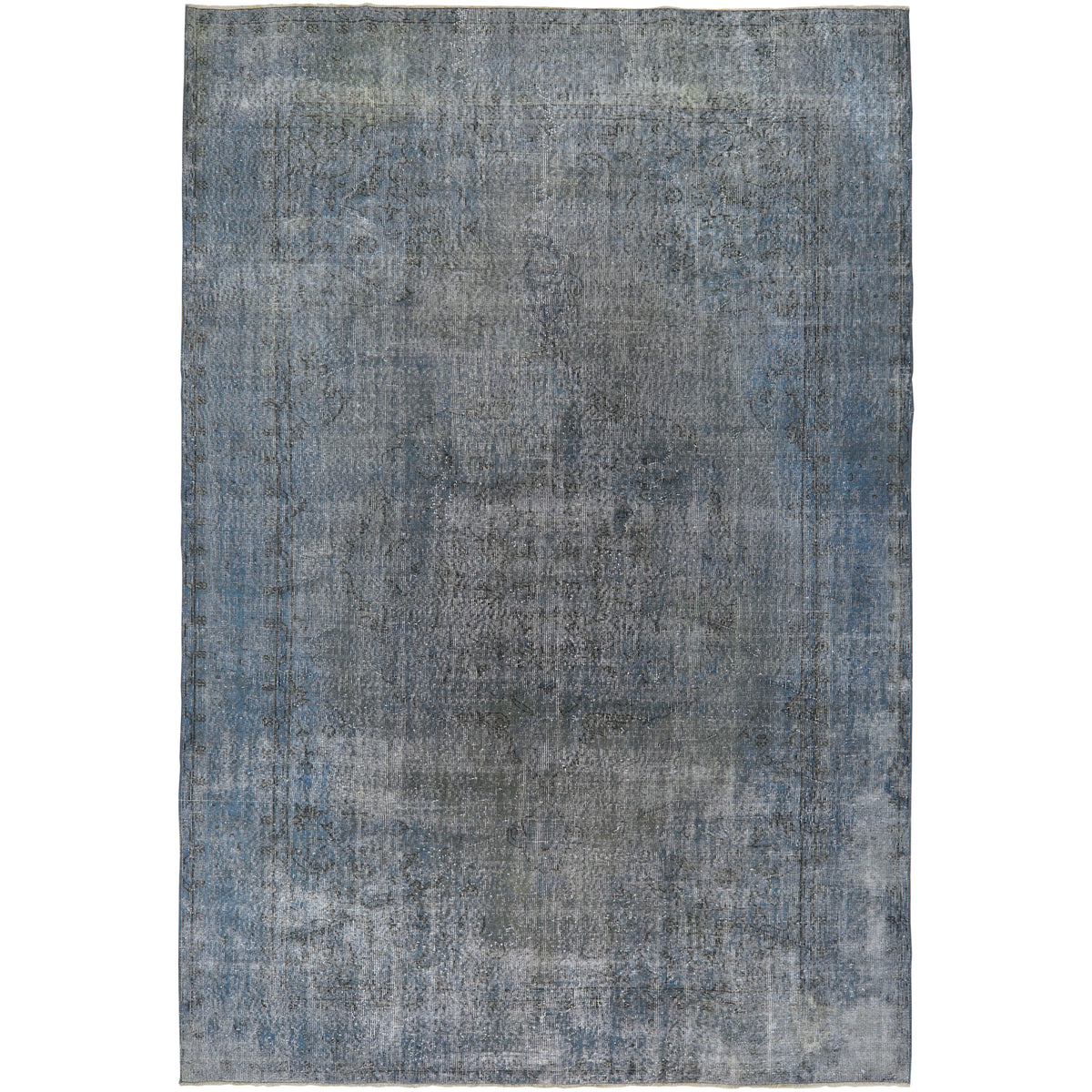 Adley | Vintage Turkish Grandeur | Exquisite Blue Rug | Kuden Rugs