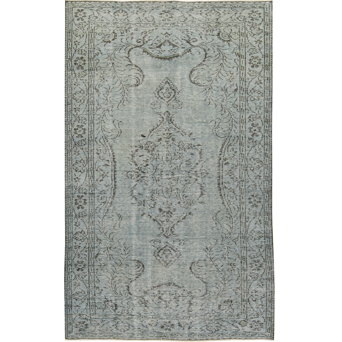 Adneda | Majestic Blue Medallion Rug | Kuden Rugs