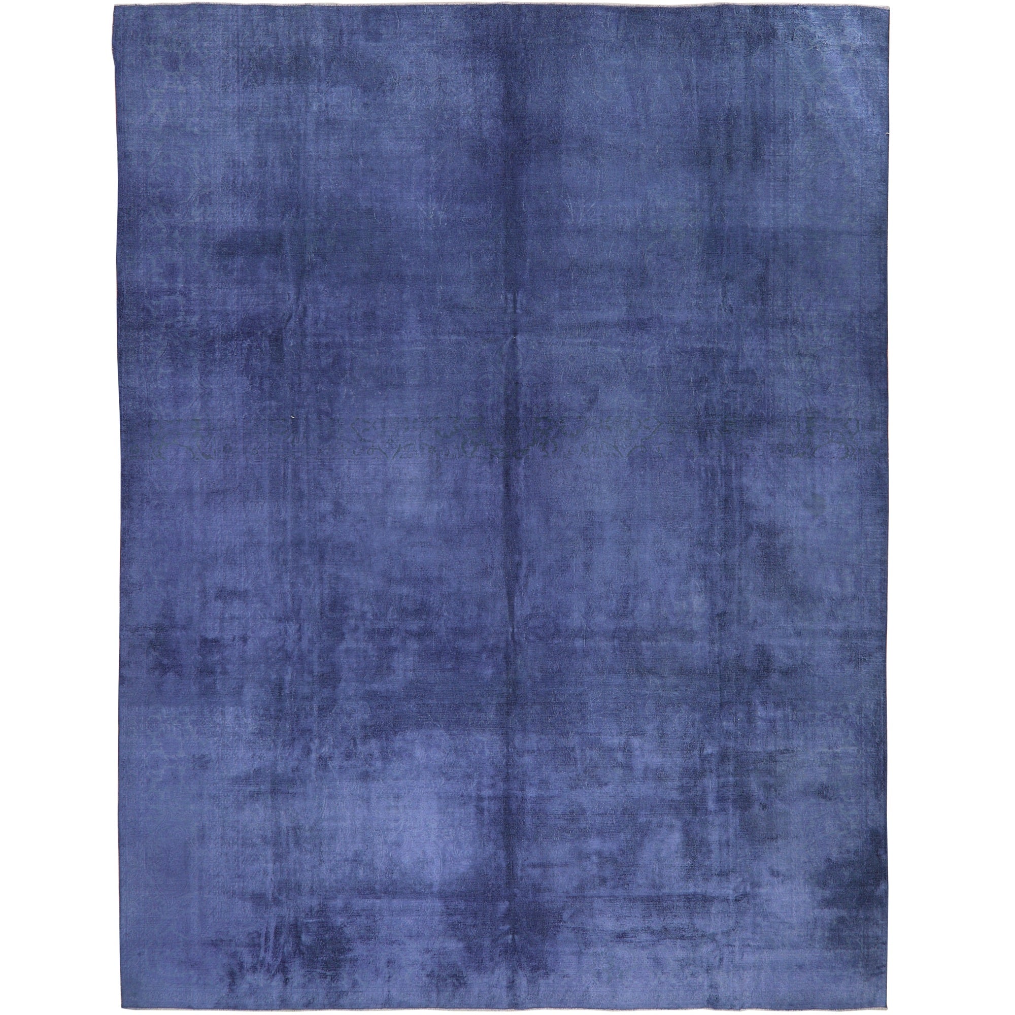 Agnessija | Vintage Indian Elegance | Handcrafted Blue Rug | Kuden Rugs