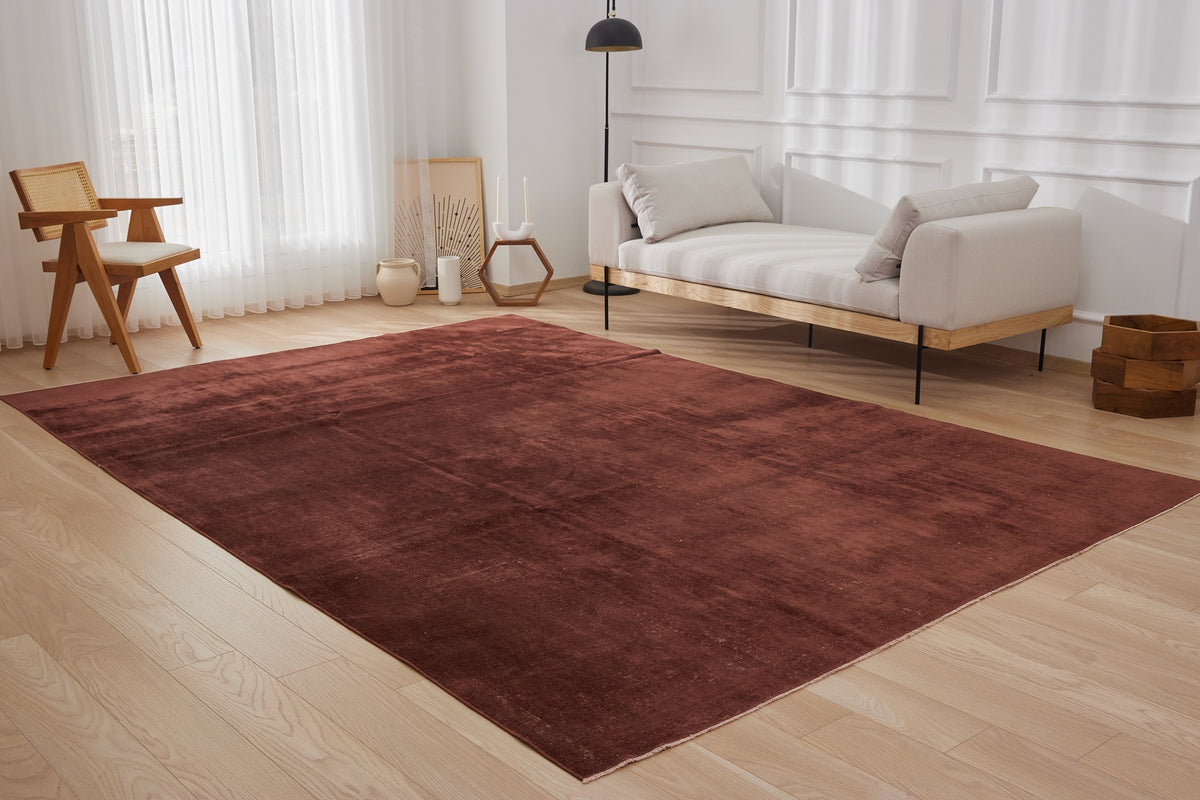 Indian Overdyed Rug | Agnola's Timeless Elegance | Kuden Rugs