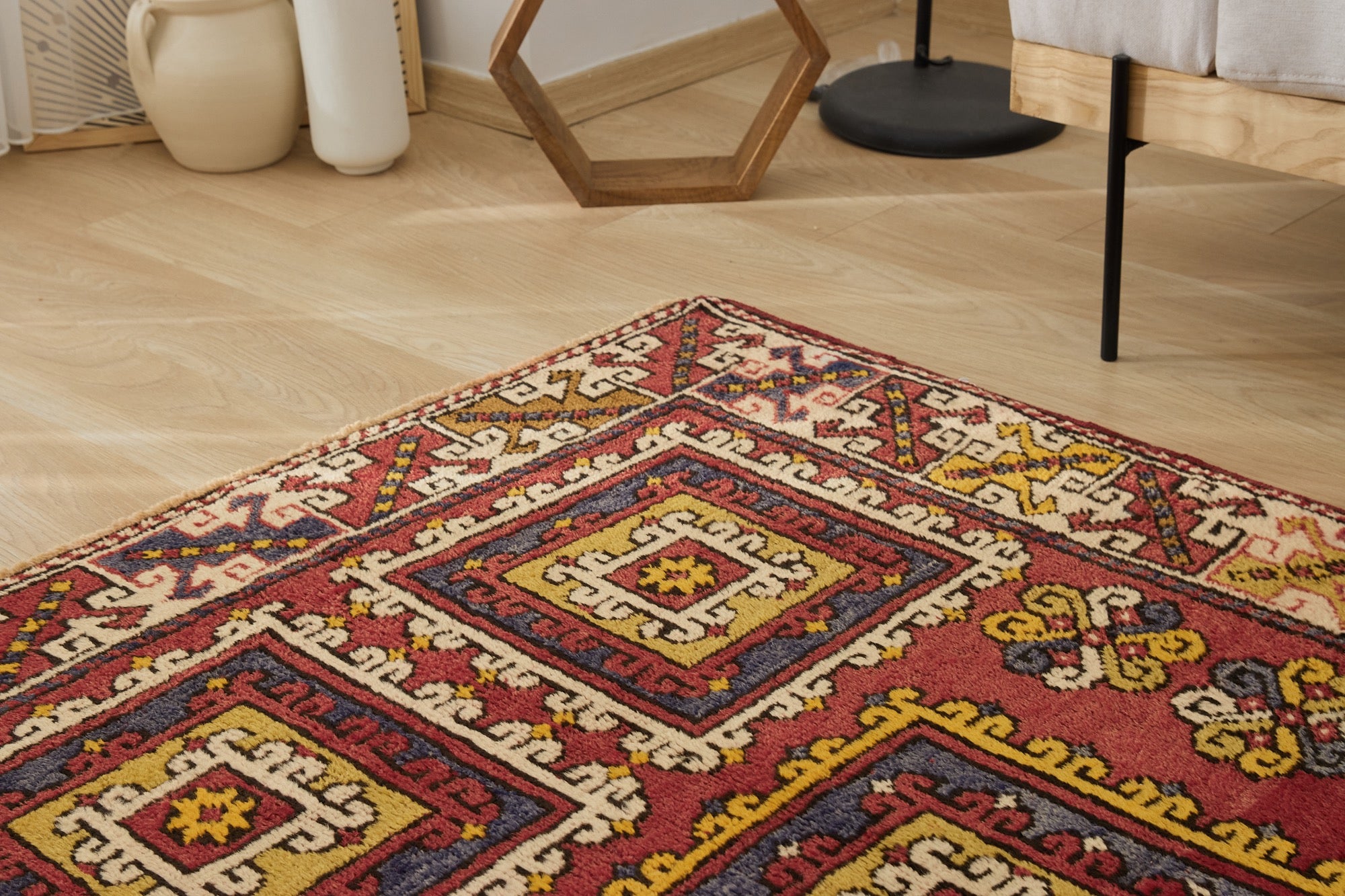 Aieshah | Unique Vintage Craftsmanship | Turkish Area Rug | Kuden Rugs