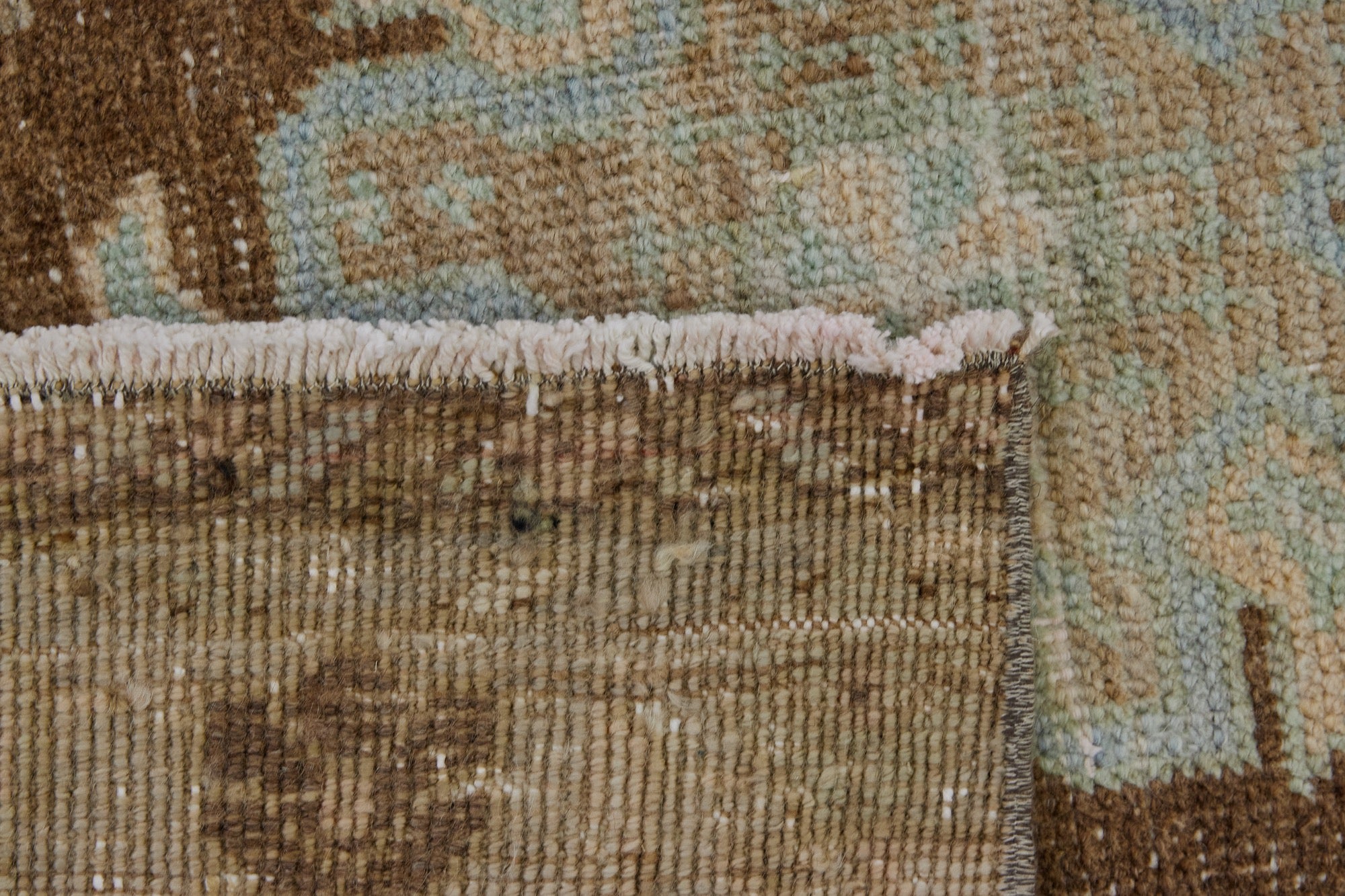 Aliezah | One-of-a-Kind Cream Sophistication | Sophisticated Wool Runner | Kuden Rugs