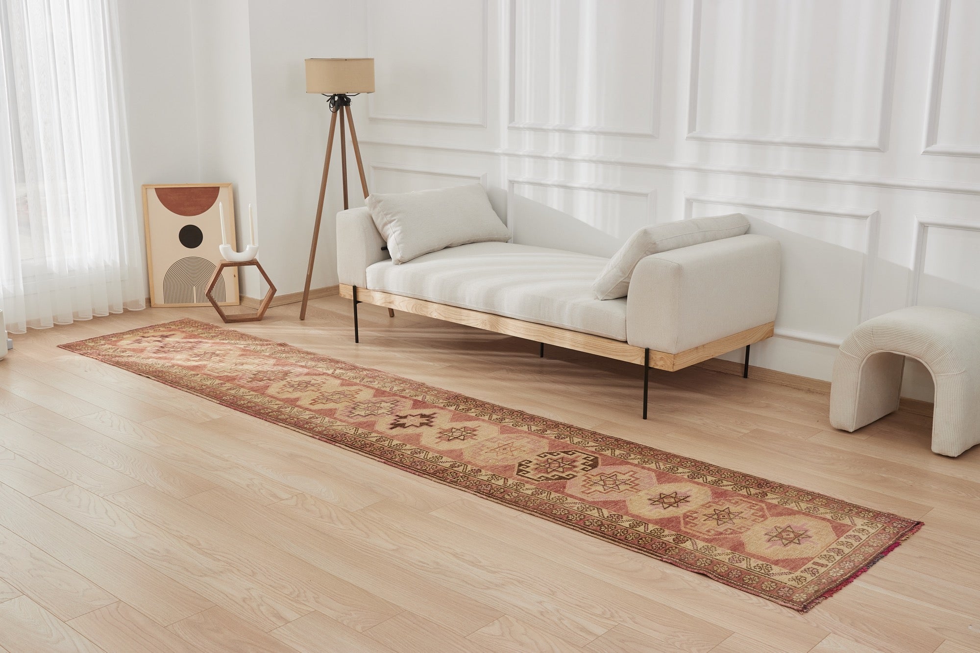 Amara | Hand-Knotted Vintage Wool Rug | Kuden Rugs