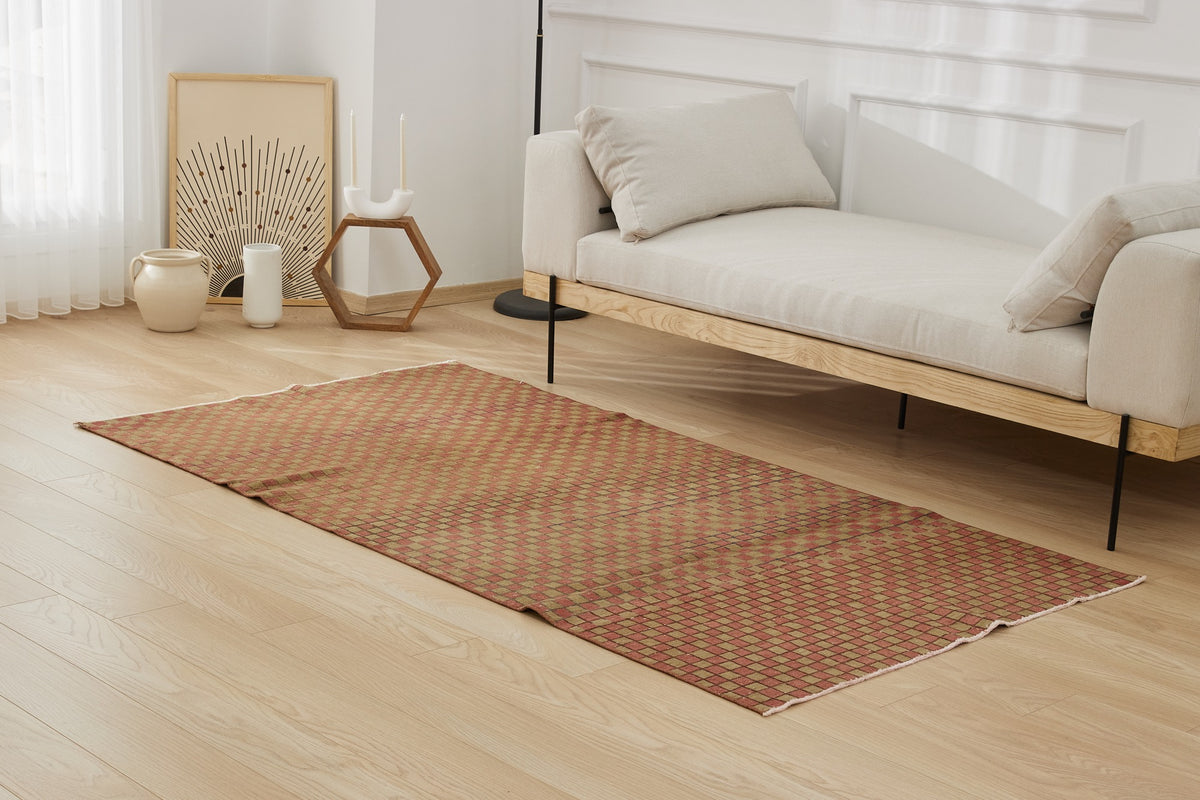 Turkish Anatolian Rug | Amaru's Geometric Elegance | Kuden Rugs