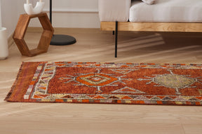 Areata | Modern Vintage Fusion | Artisanal Geometric Carpet | Kuden Rugs