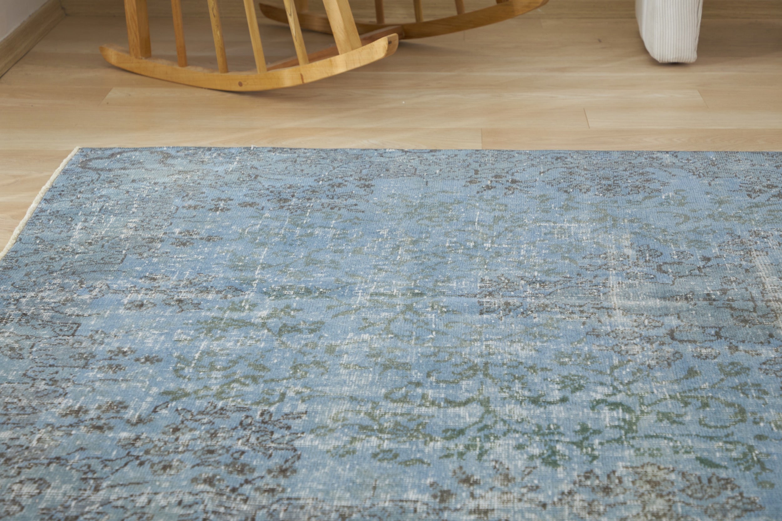 Arleth | Medallion Majesty | Overdyed Vintage Carpet | Kuden Rugs