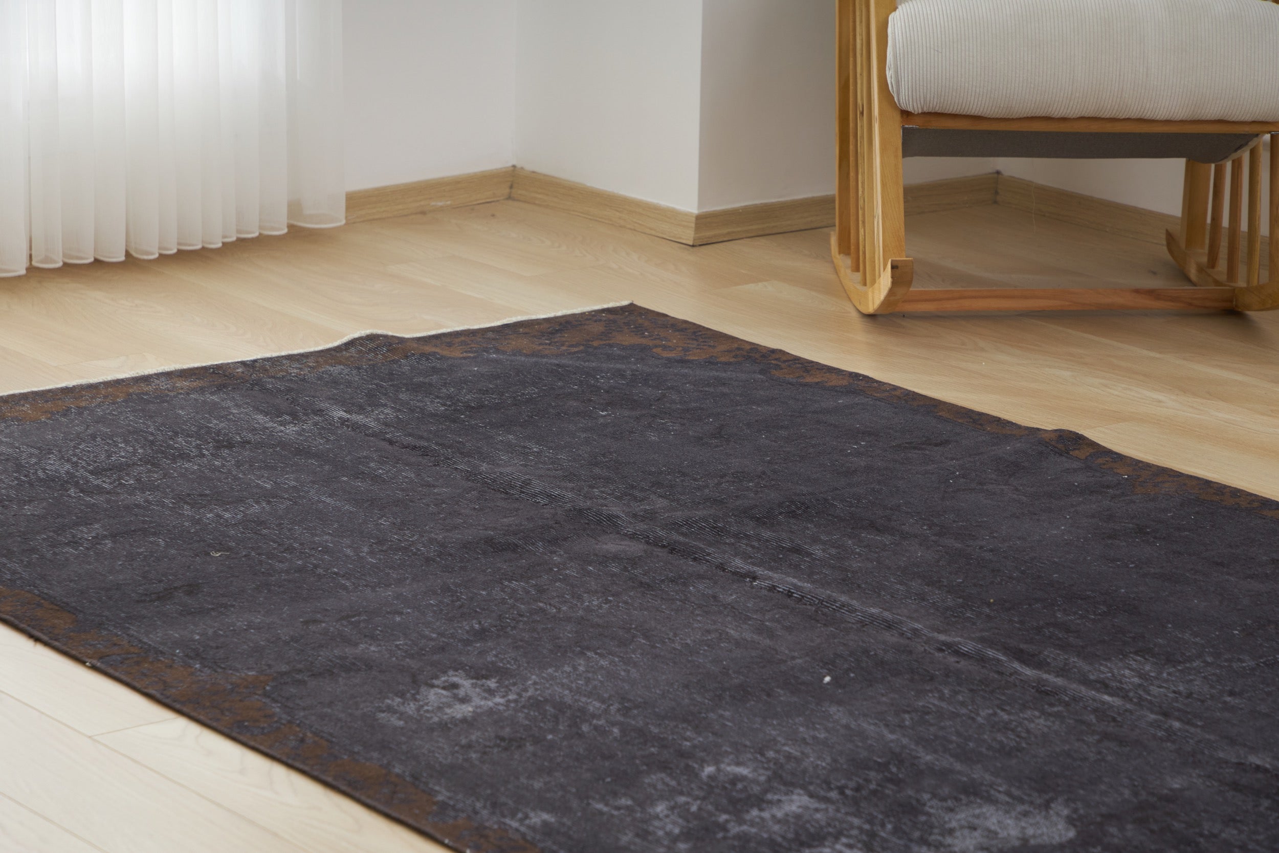 Ava | Timeless Tradition | Modern Black Area Rug | Kuden Rugs