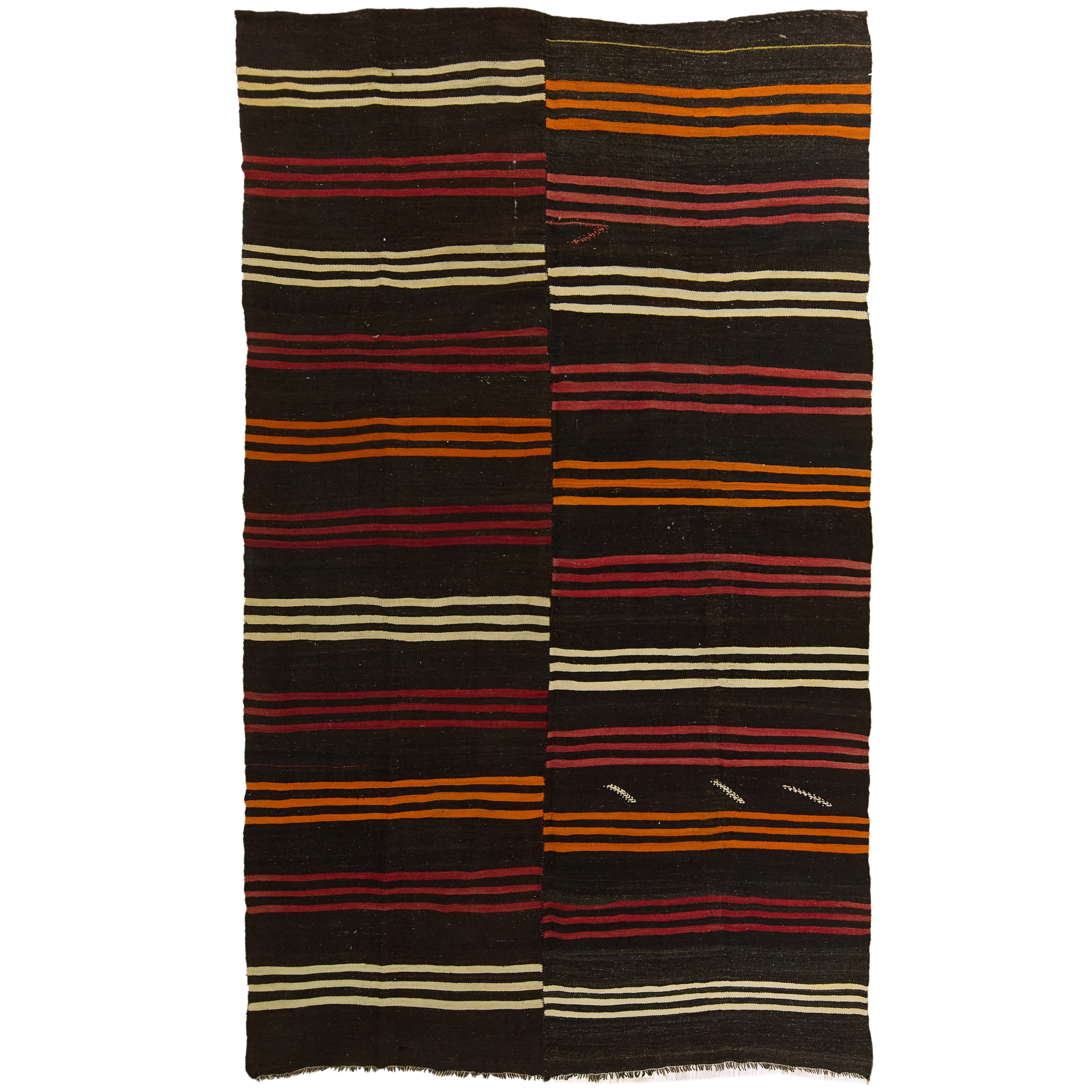 Ayana: Vintage Turkish Rug - Striped elegance for your home. | Kuden Rugs