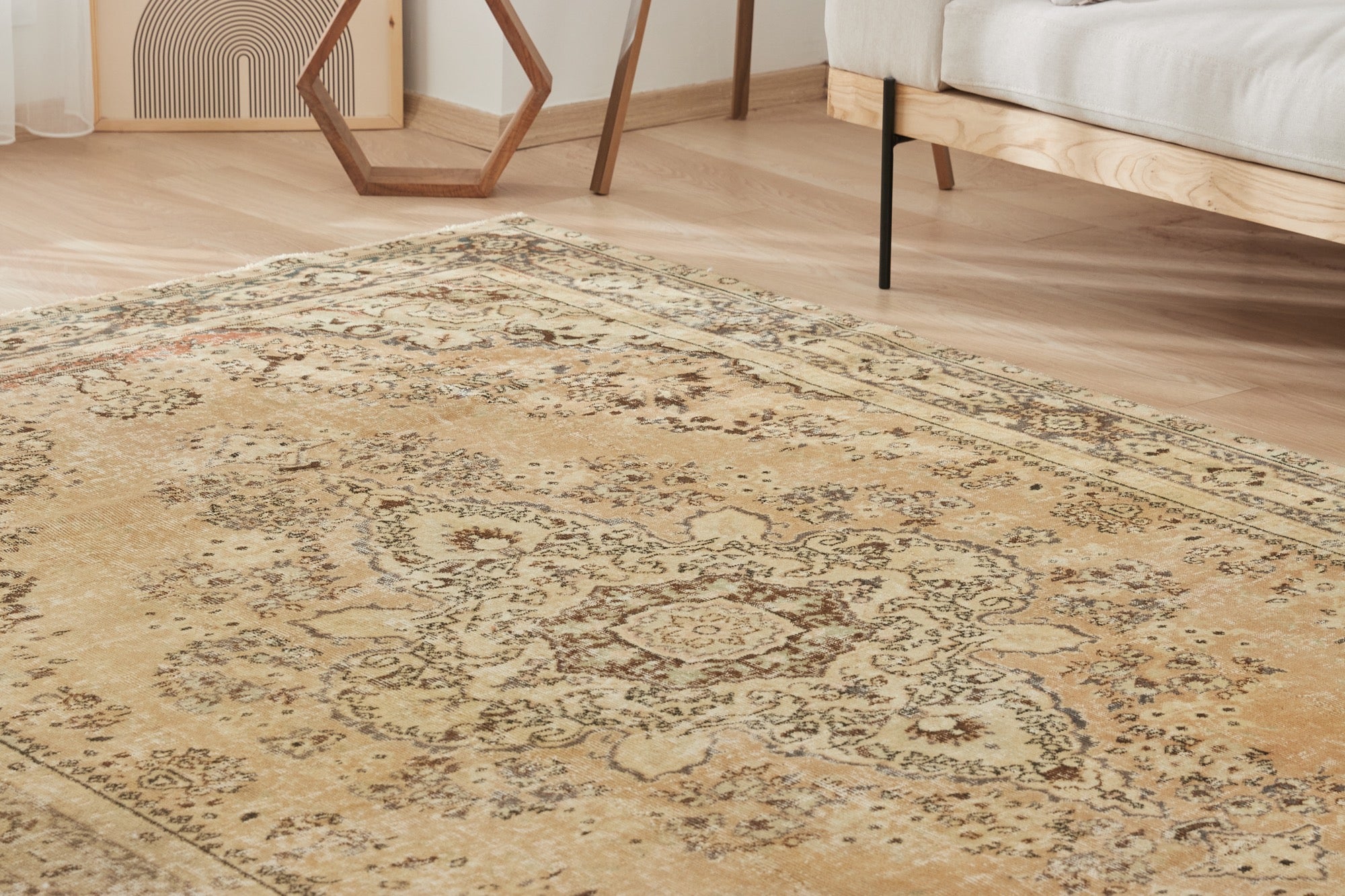 Bathsheba | Hand-Knotted Vintage Wool Elegance | Kuden Rugs