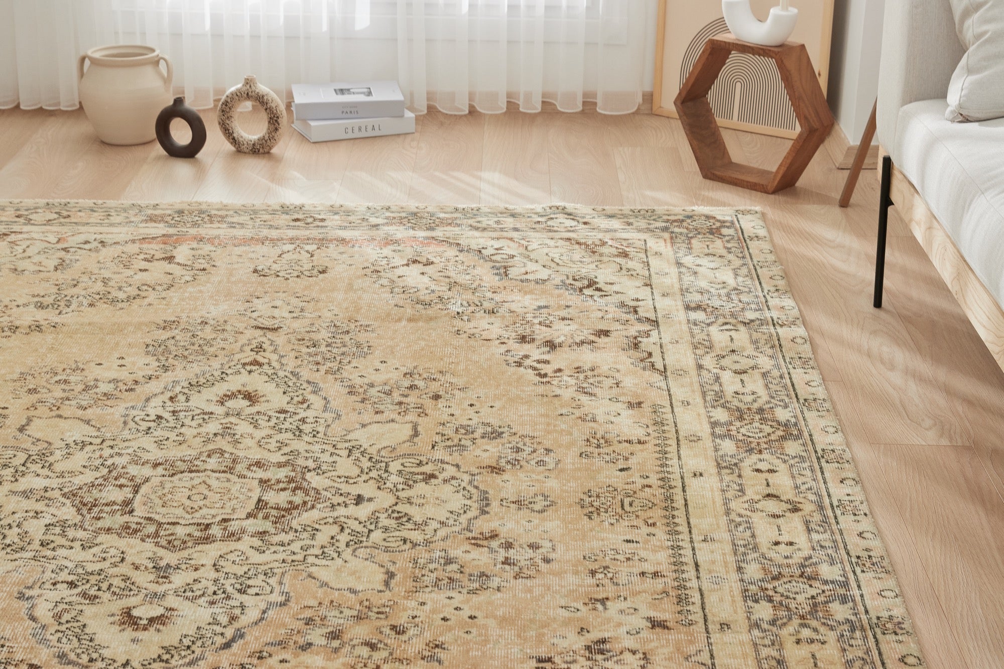 Bathsheba | Unique Wool-Cotton Turkish Rug | Kuden Rugs