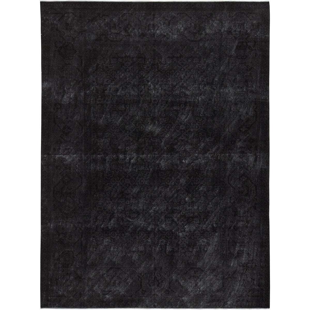 Bellarose | Exquisite Overdyed Technique | Turkish Black Rug | Kuden Rugs