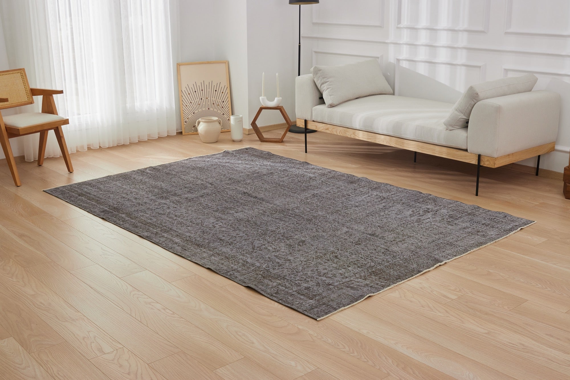 Brooklyn | Overdyed Elegance | Hand-Knotted Wool Carpet | Kuden Rugs