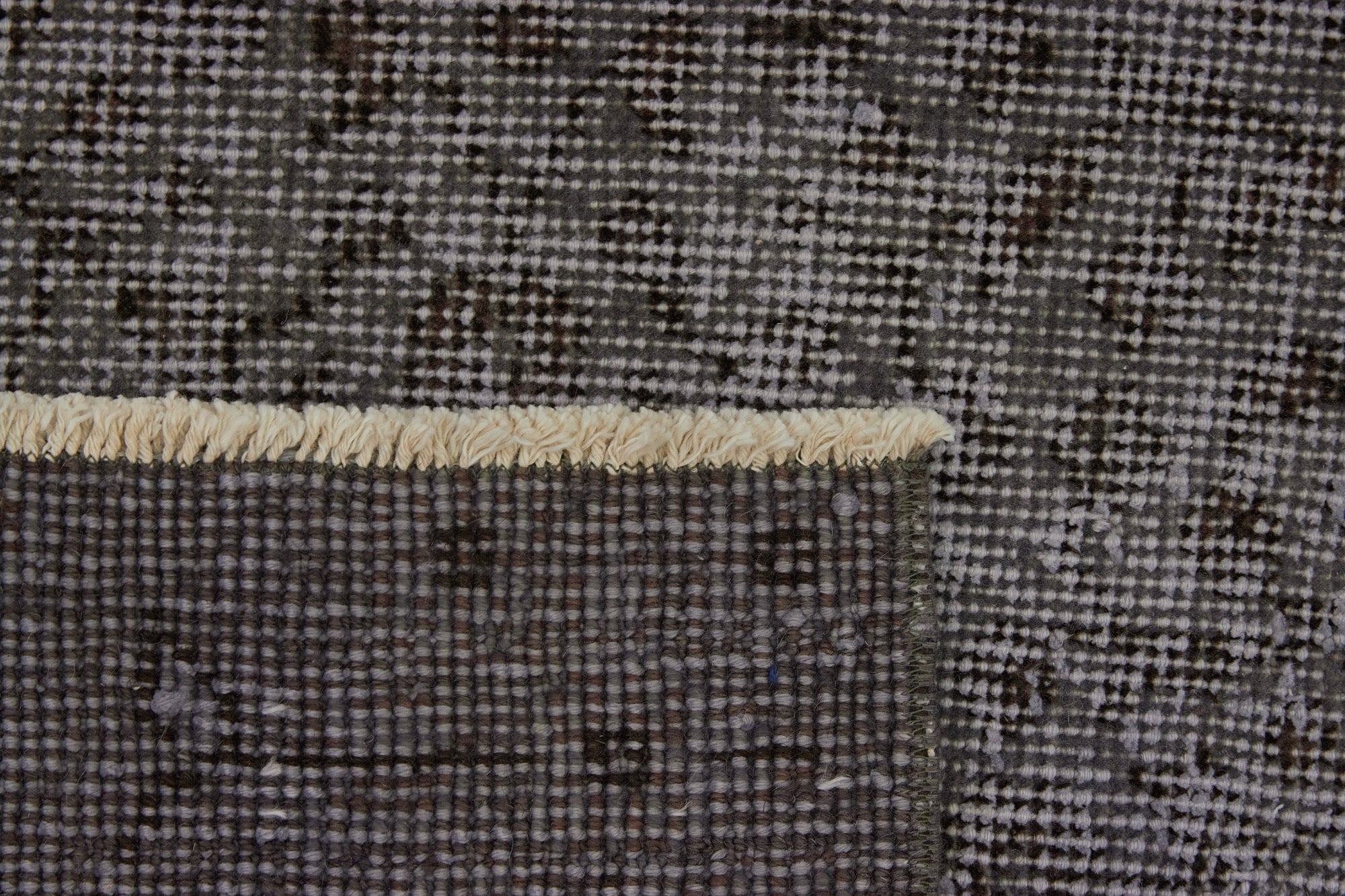 Brooklyn | One-of-a-Kind Gray Sophistication | Sophisticated Wool and Cotton Carpet | Kuden Rugs