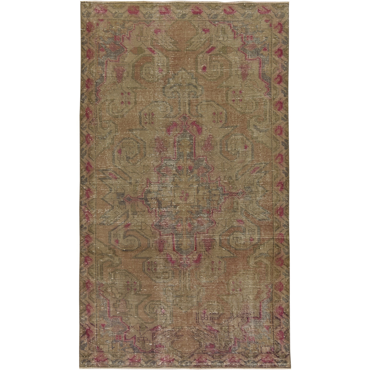 Brynlee | Vintage Turkish Splendor | Exquisite Pink Rug | Kuden Rugs