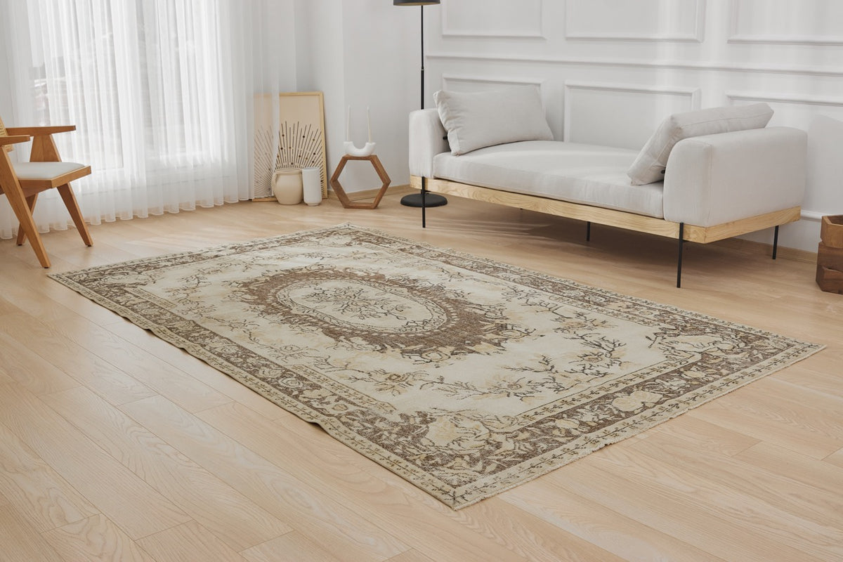 Turkish Antiquewashed Rug | Ashleigh's Timeless Elegance | Kuden Rugs