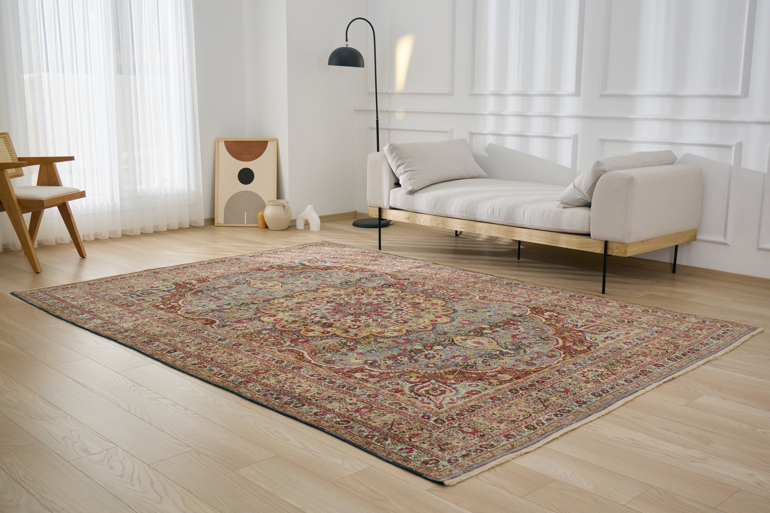 Caidie - Medallion Beauty, Timeless Craft | Kuden Rugs