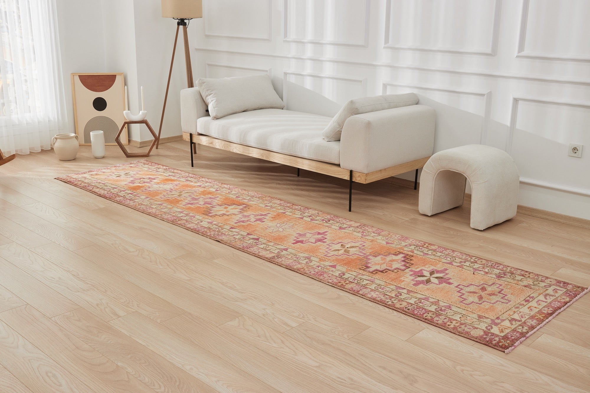 Candace | Hand-Knotted Vintage Wool Carpet | Kuden Rugs