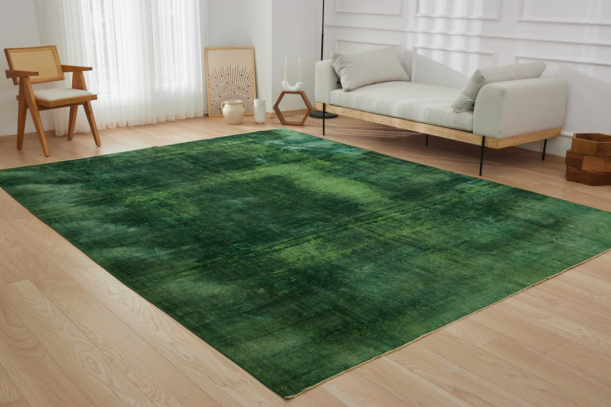 Candice | Overdyed Natural Elegance | Hand-Knotted Bamboo Silk Carpet | Kuden Rugs