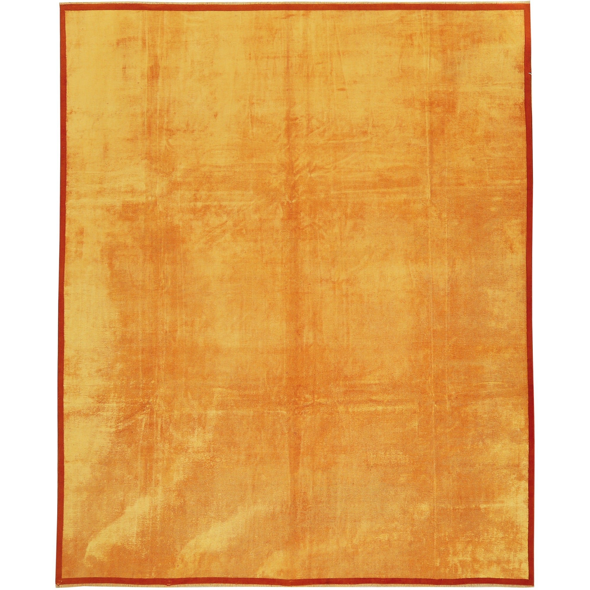 Carmen | Warm Orange Allure | Vintage Nepal Rug | Kuden Rugs