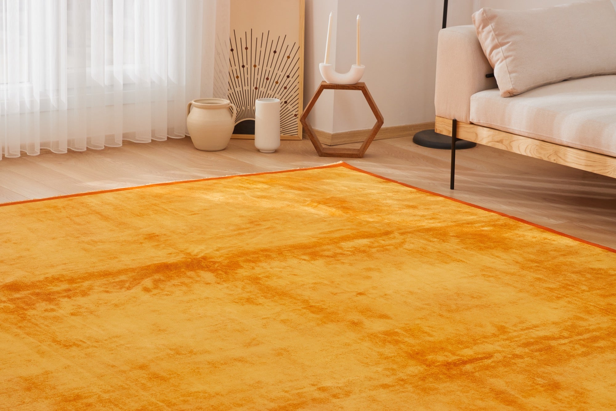 Carmen | Timeless Nepalese Craftsmanship | Unique Area Rug | Kuden Rugs