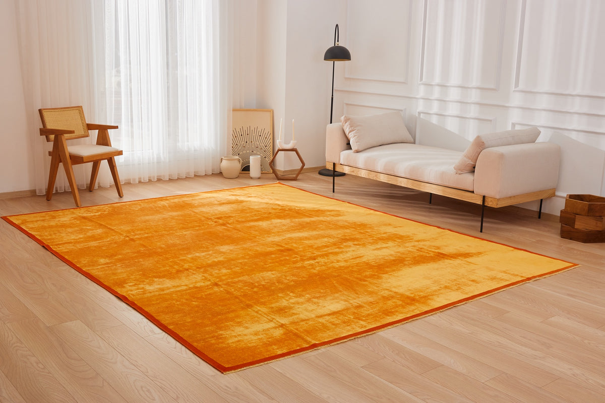 Caroline | Overdyed Warmth | Hand-Knotted Wool Carpet | Kuden Rugs