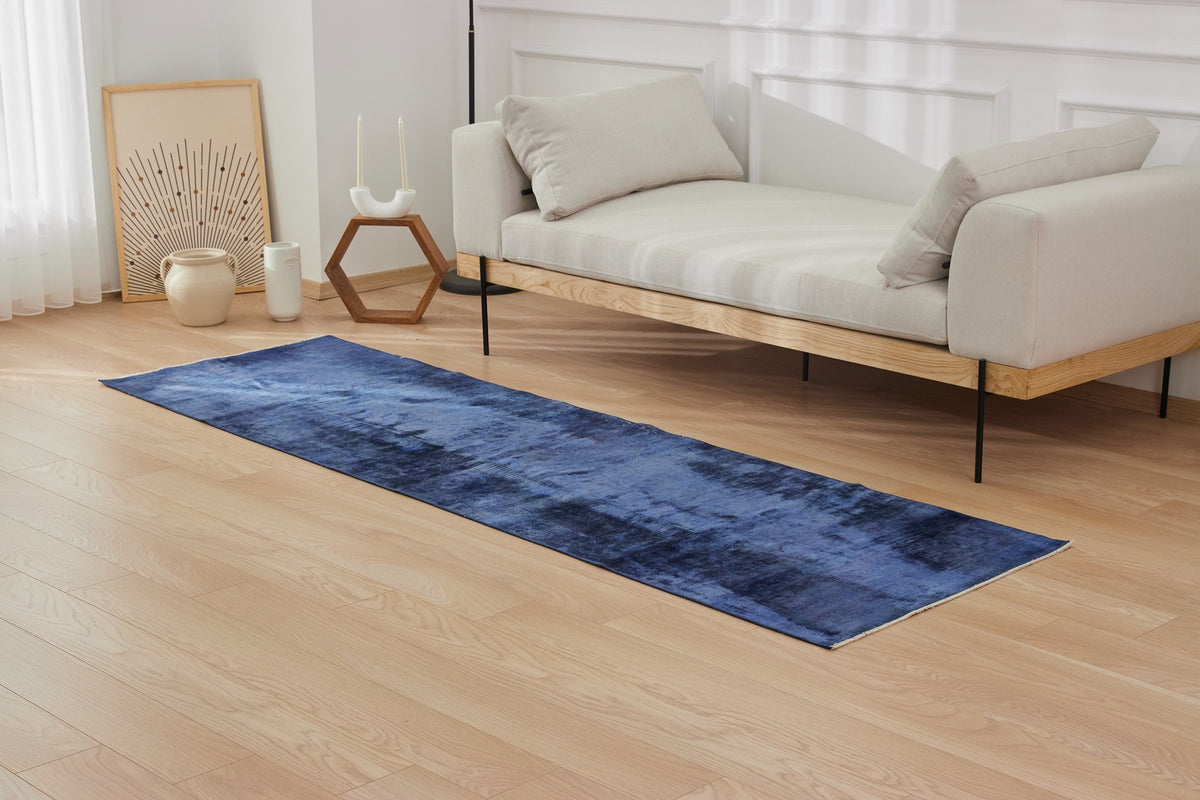 Carrie | Overdyed Elegance | Hand-Knotted Bamboo Silk Carpet | Kuden Rugs