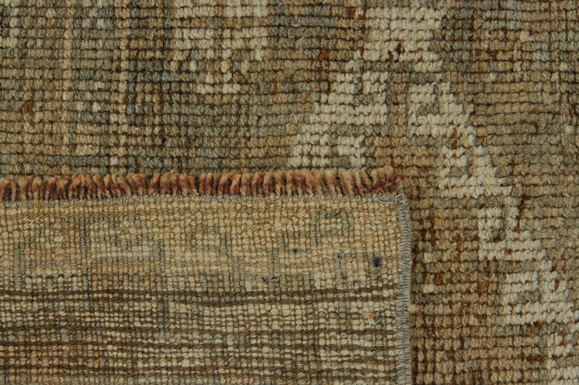 Cecily | One-of-a-Kind Brown Sophistication | Sophisticated Wool Runner | Kuden Rugs