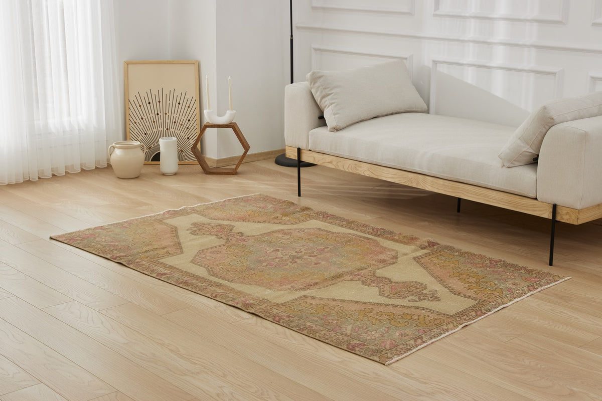 Turkish Anatolian Rug | Celeste's Geometric Elegance | Kuden Rugs