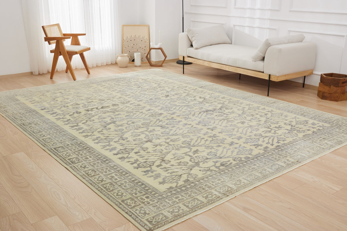 Chandra | Timeless Elegance in a Handmade Turkish Rug | Kuden Rugs