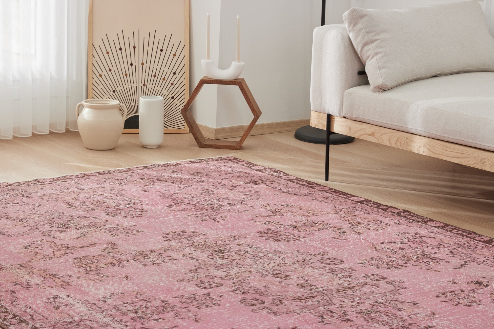 The Clem Collection | Overdyed Area Rug Sophistication | Kuden Rugs