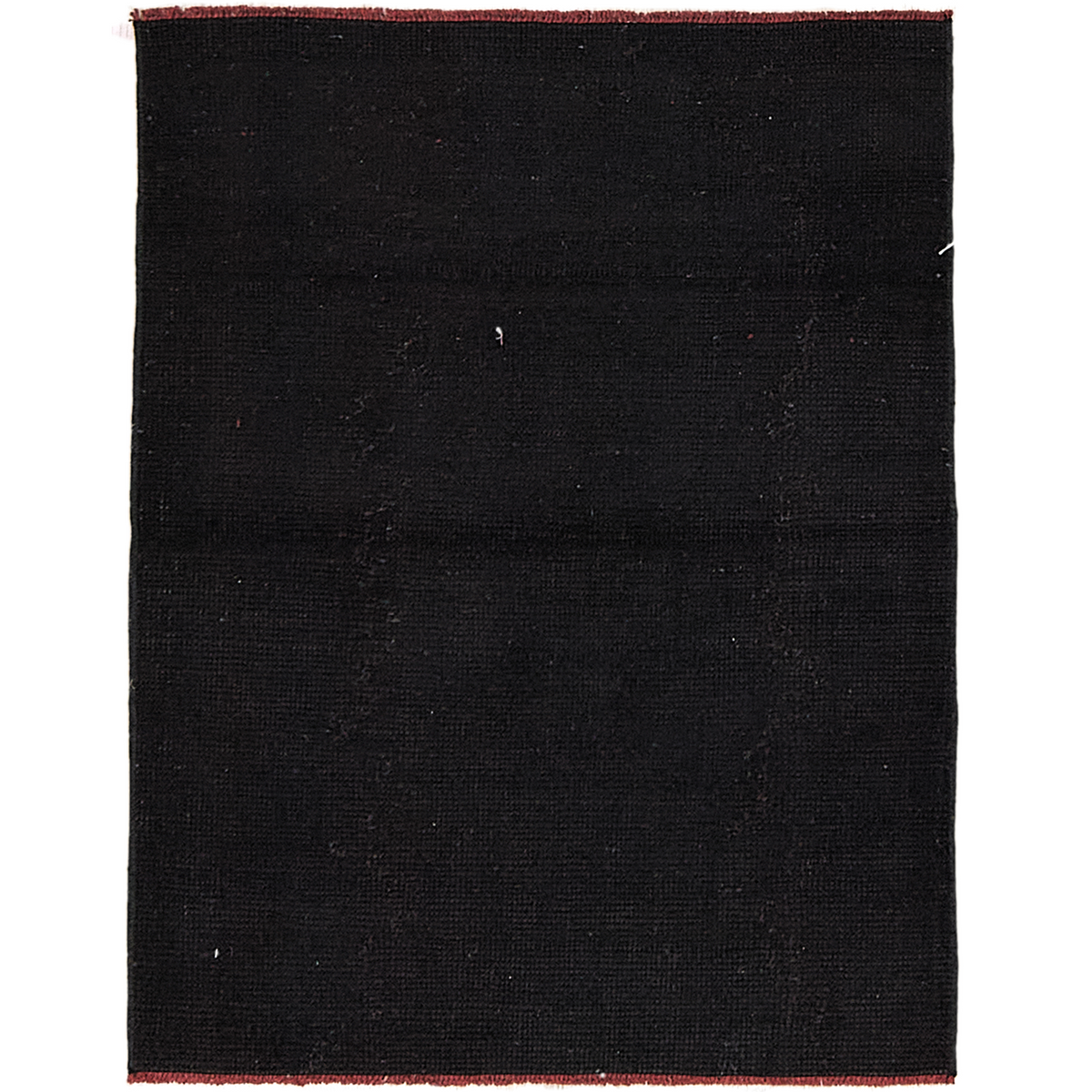 Dalena | Chic Black Overdyed Turkish Rug | Kuden Rugs