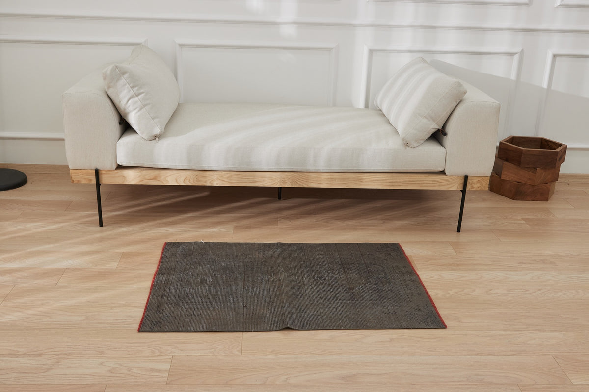 Danika | Vintage Overdyed Wool Area Carpet | Kuden Rugs