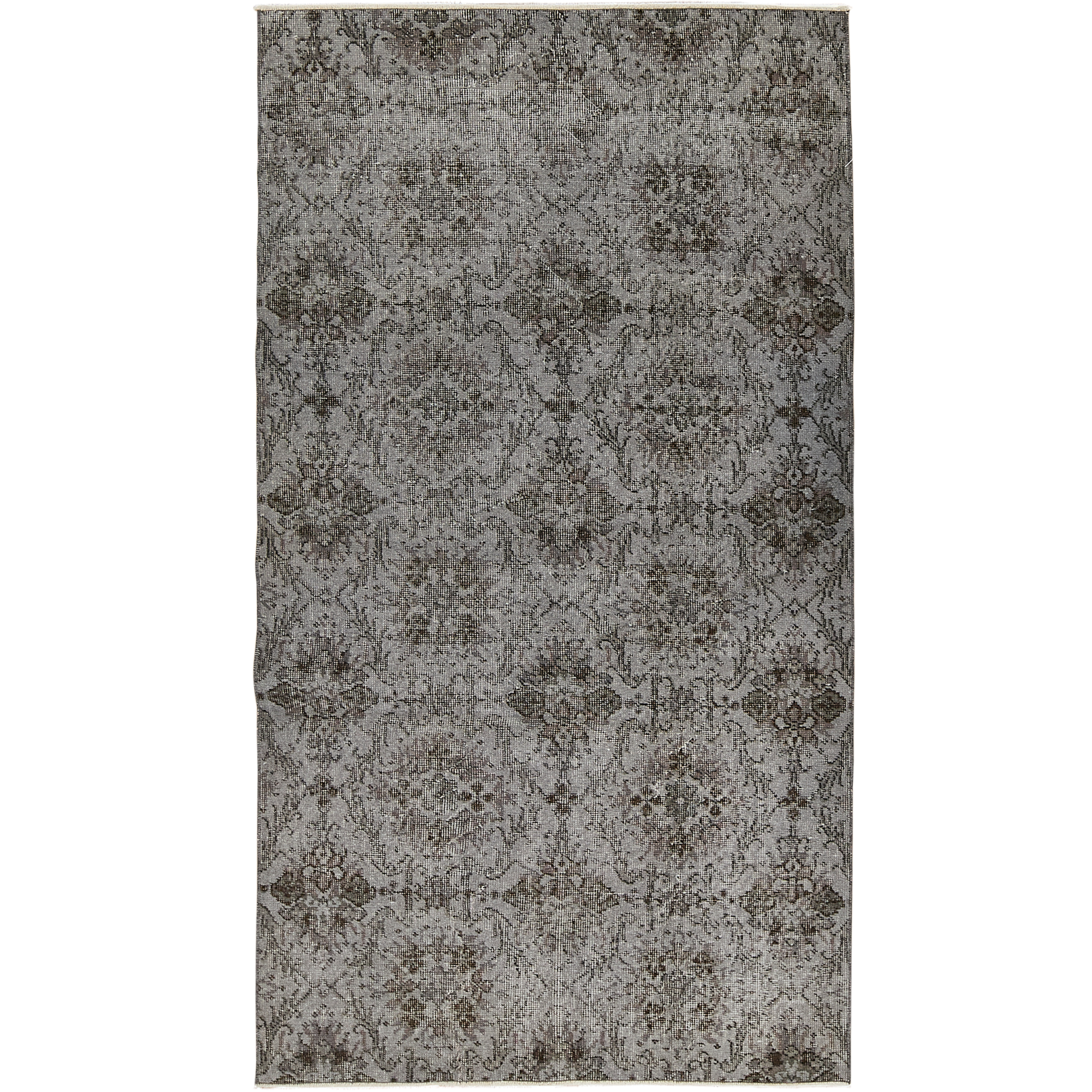 Dionne | Sophisticated Gray Allover Pattern Rug | Kuden Rugs