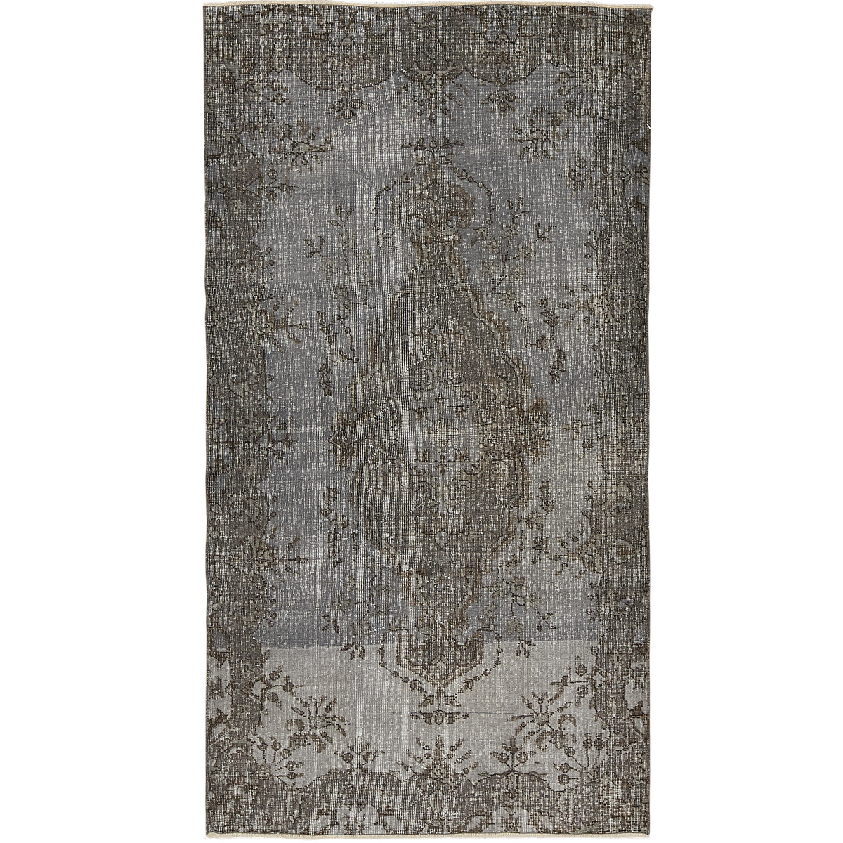 Ebba | Chic Gray Allover Pattern Rug | Kuden Rugs