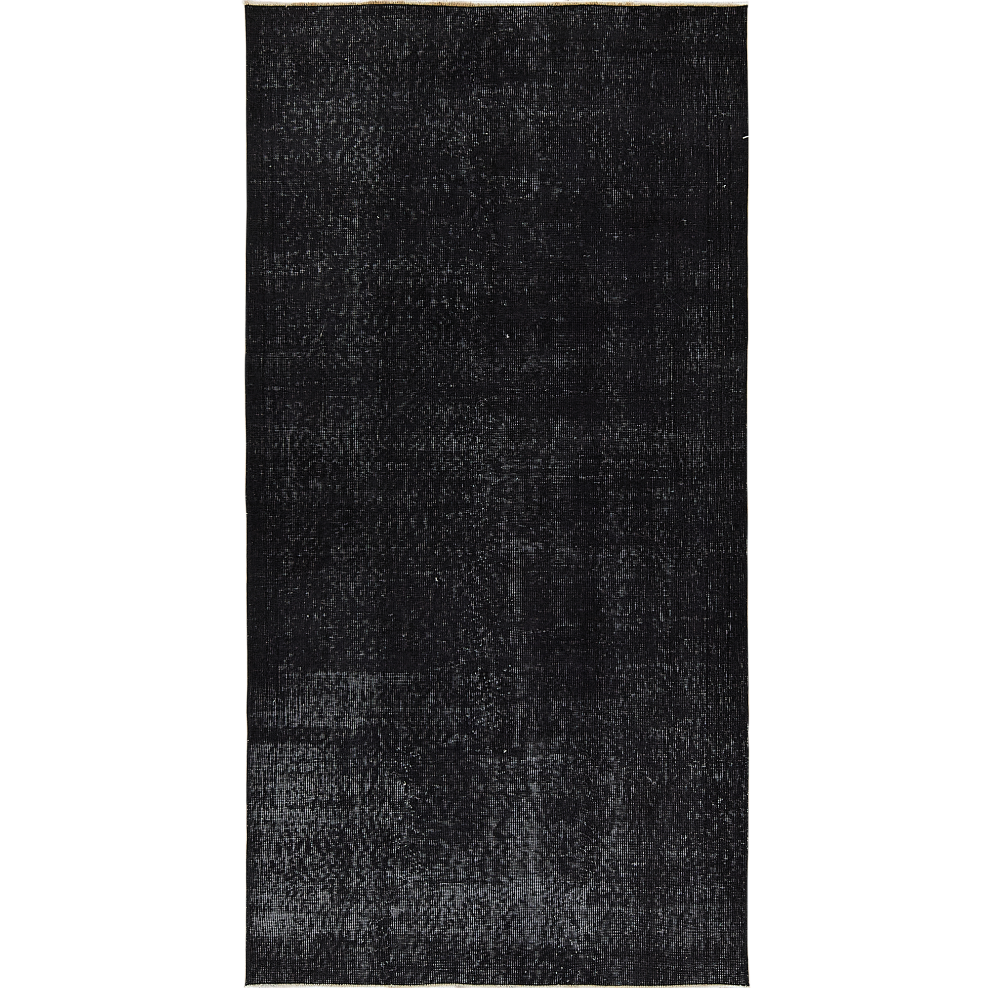 Ebere | Sleek Black Hand-Knotted Rug | Kuden Rugs