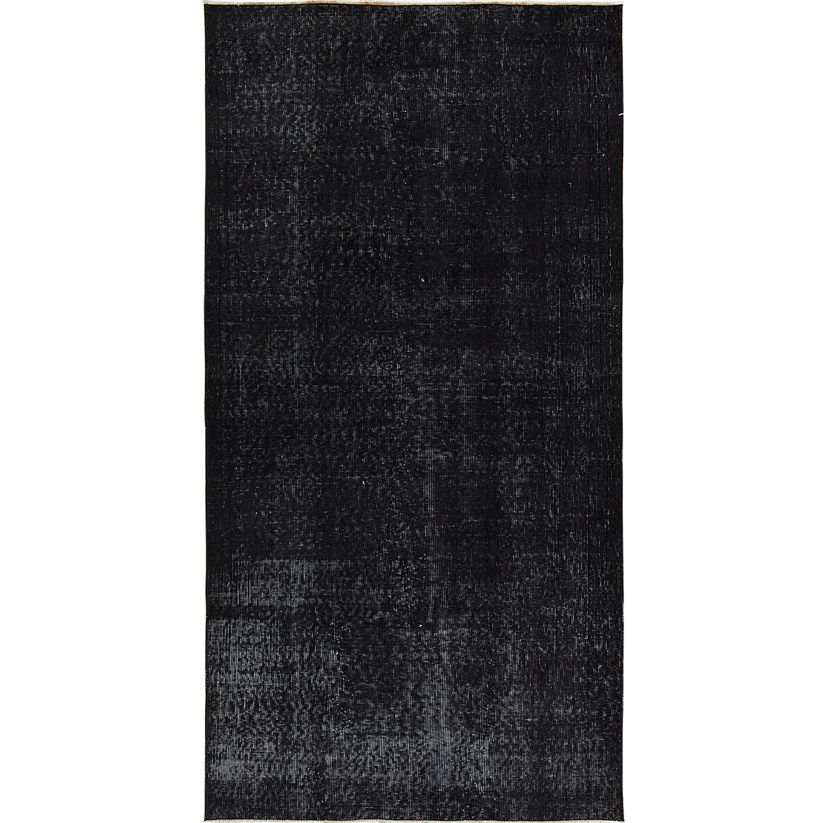 Ebere | Sleek Black Hand-Knotted Rug | Kuden Rugs