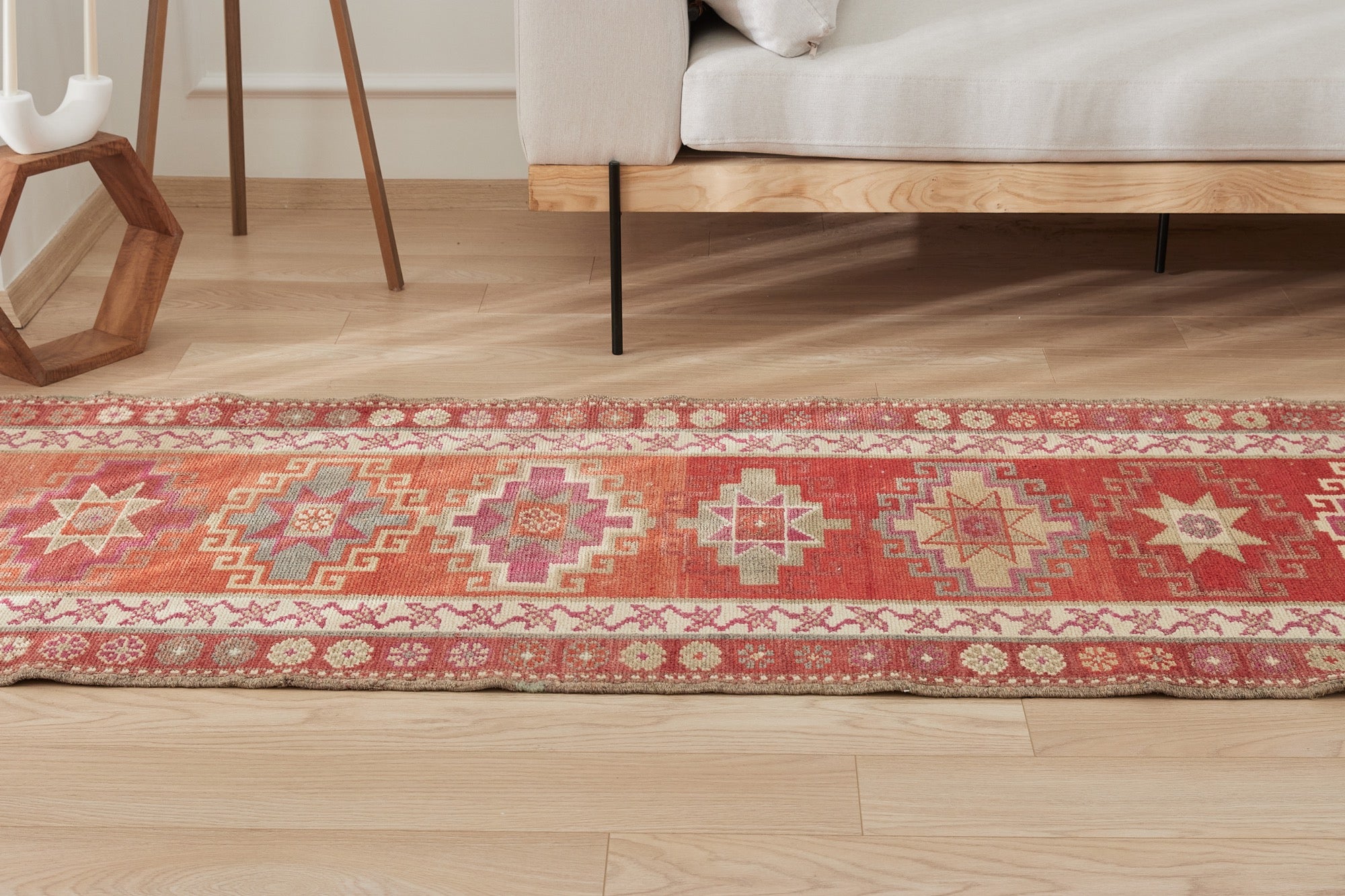 Elaina | Timeless Geometric Pattern Area Rug | Kuden Rugs