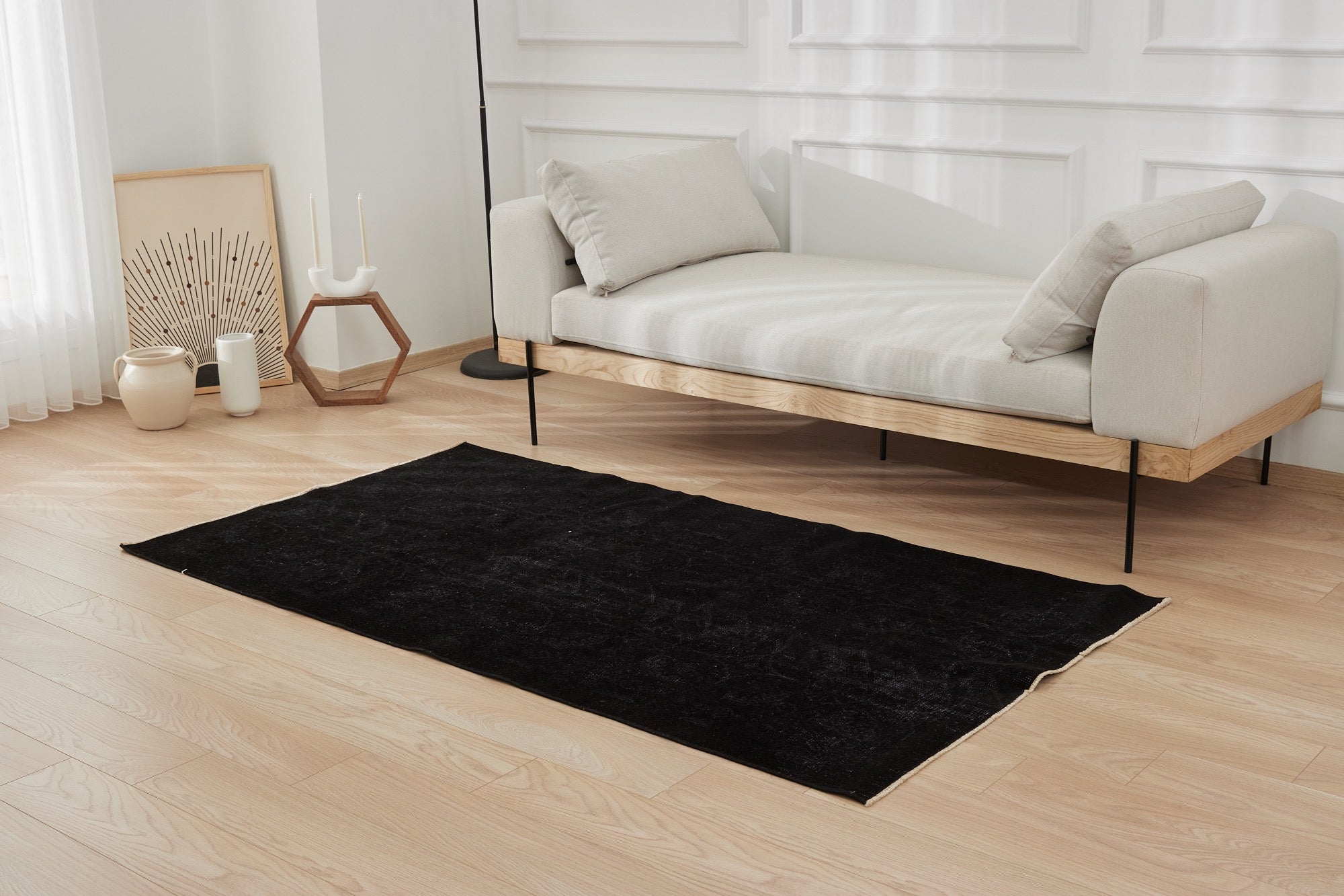 Eleanor | Vintage Overdyed Turkish Carpet | Kuden Rugs