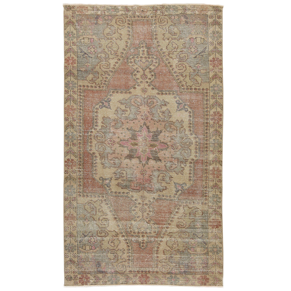 Elsa | Vintage Turkish Splendor | Exquisite Red Rug | Kuden Rugs