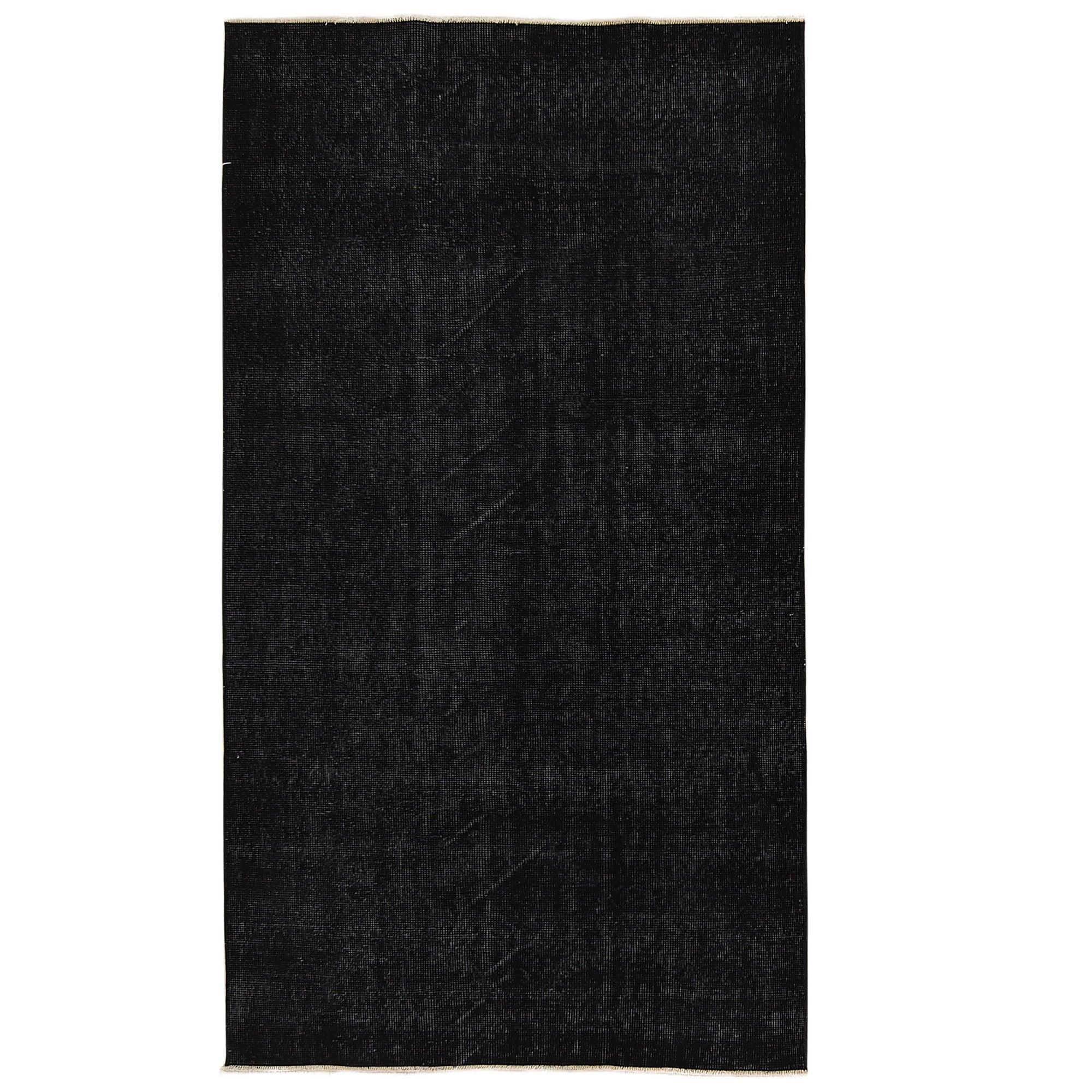 Elvera | Classic Black Overdyed Rug | Kuden Rugs