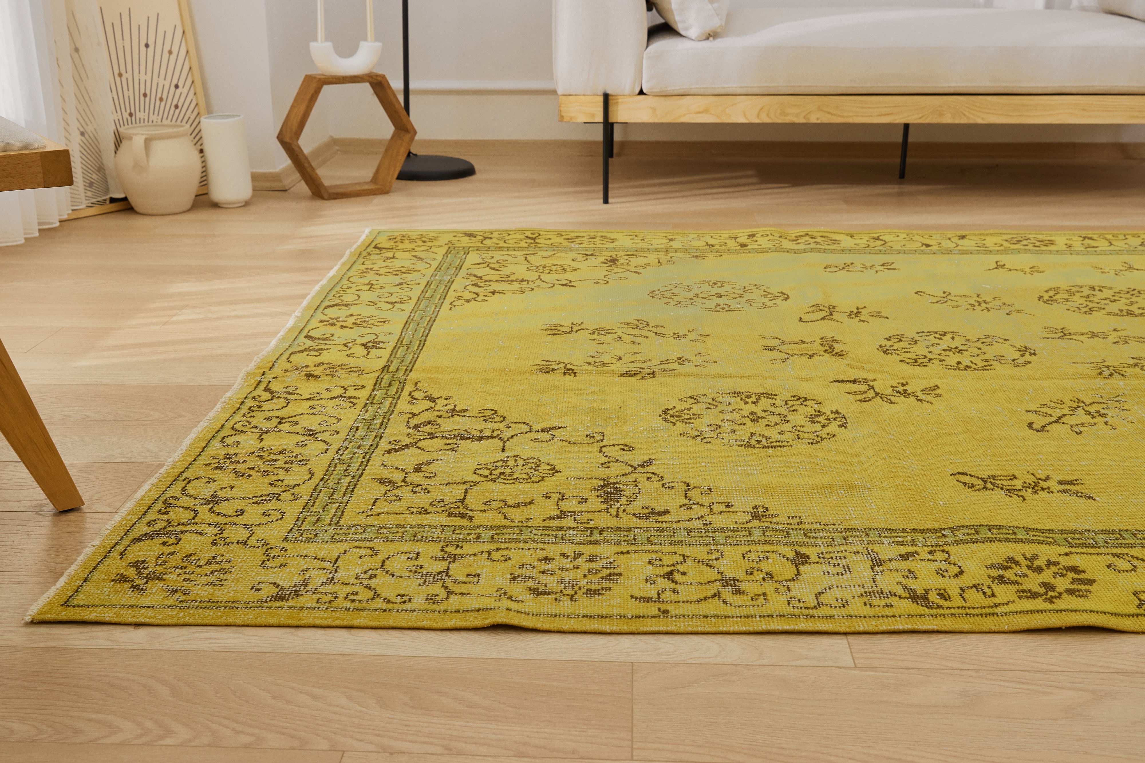 The Loom of Sunlight: Ensley Area Rug | Kuden Rugs