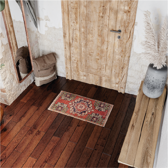 Authentic Handcrafted Rug with Oriental Patterns - Kuden Rugs
