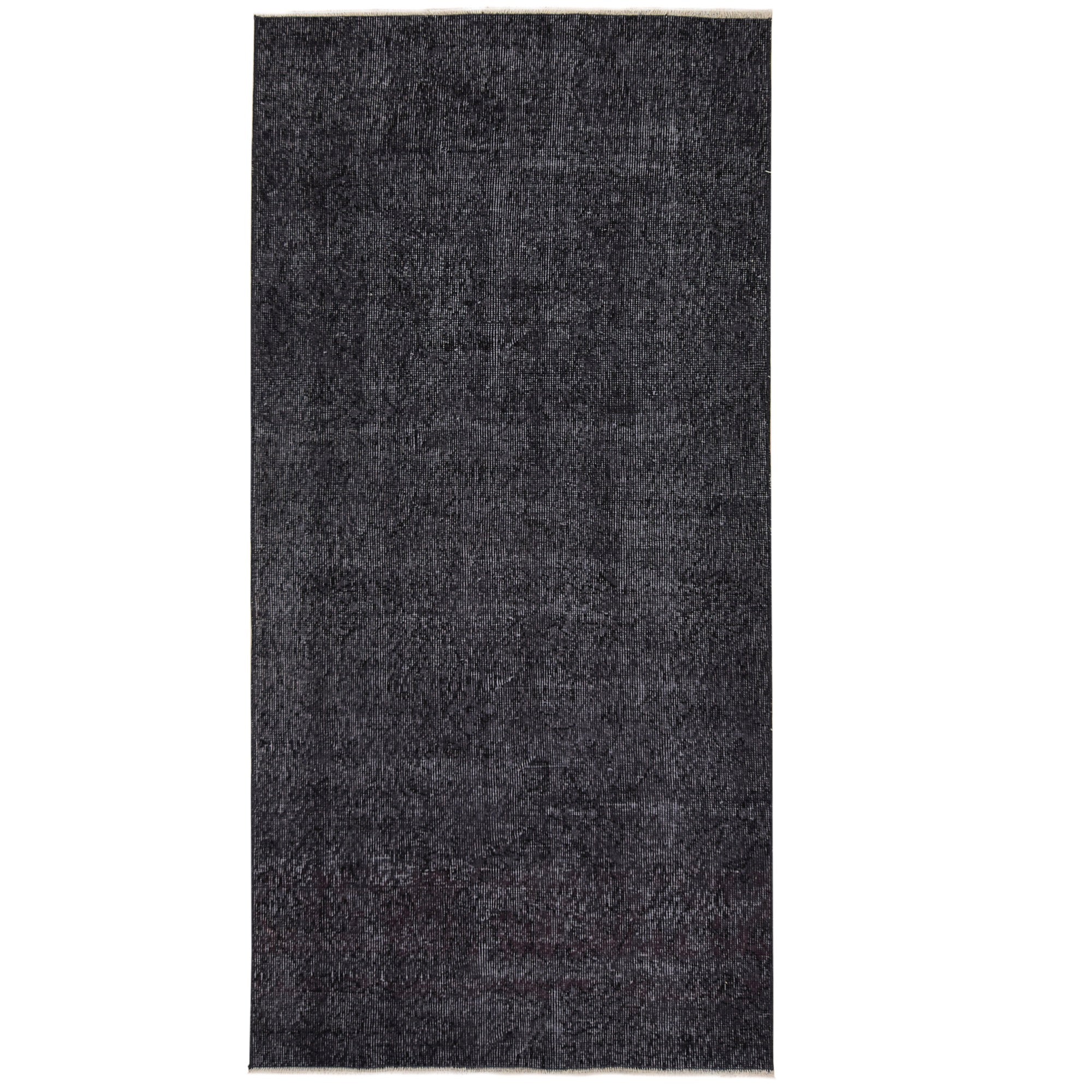 Erin | Sleek Black Hand-Knotted Rug | Kuden Rugs